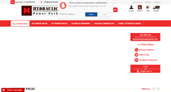 Desktop Screenshot of hydraulicpowerpack.com